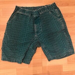SUPREME GREEN SHORTS